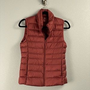 Orange Down Vest